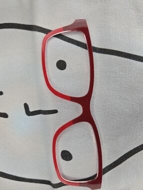 Red Ombre Magnetic Glasses Top